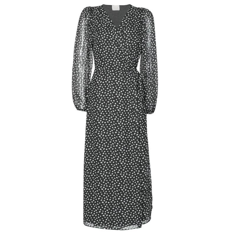 Abito   Vila  VICELIMA  Nero -   Abiti Lunghi Donna - 1