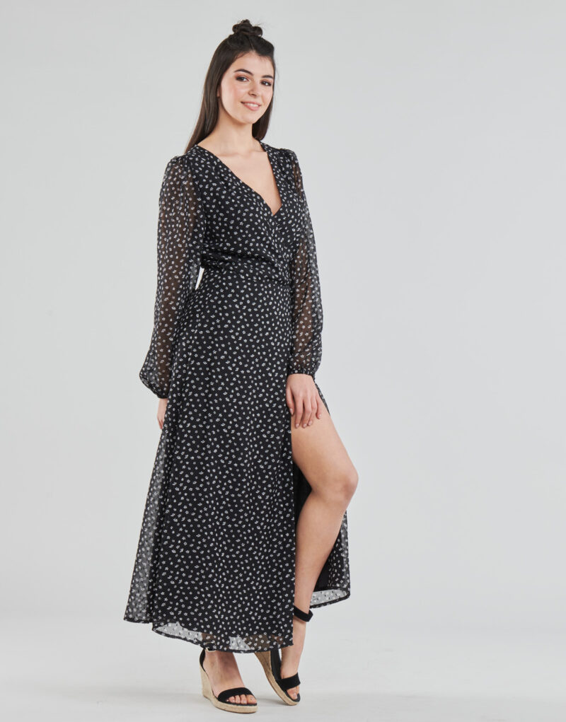 Abito   Vila  VICELIMA  Nero -   Abiti Lunghi Donna - 3