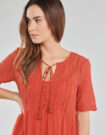 Abito Betty London ORVILLE Rosso Abiti Lunghi Donna - 5