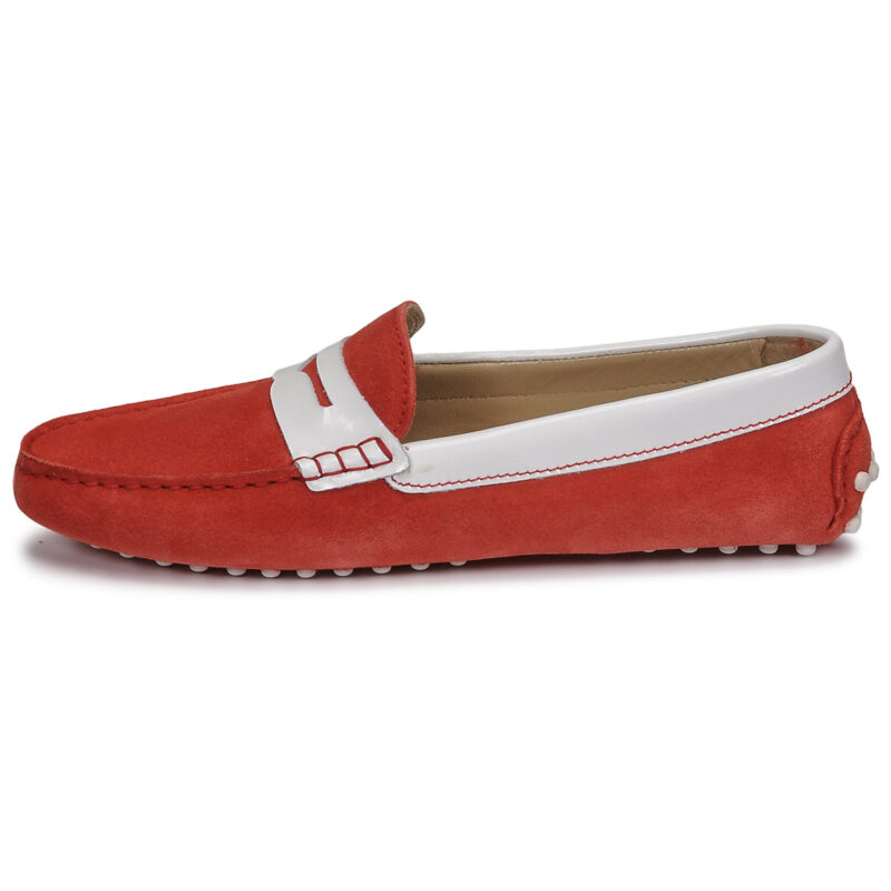 JB Martin TABATA Rosso Mocassini Donna - 4