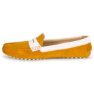 JB Martin TABATA Gelbe Damen-Loafer - Gr&ouml;&szlig;e 4