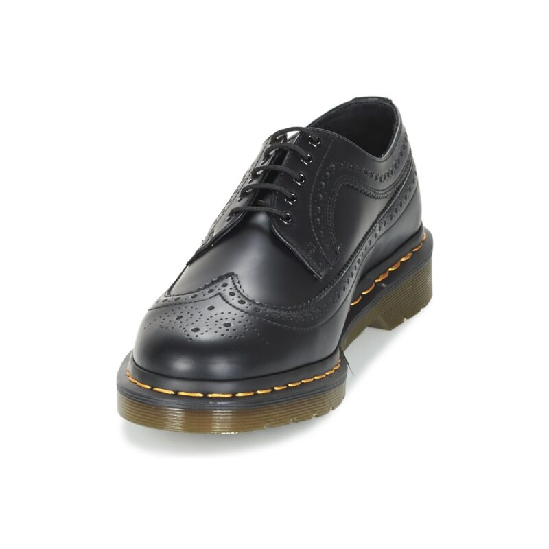 Dr. Martens 3989 BROGUE BLACK SMOOTH Nero Derby Uomo - 3
