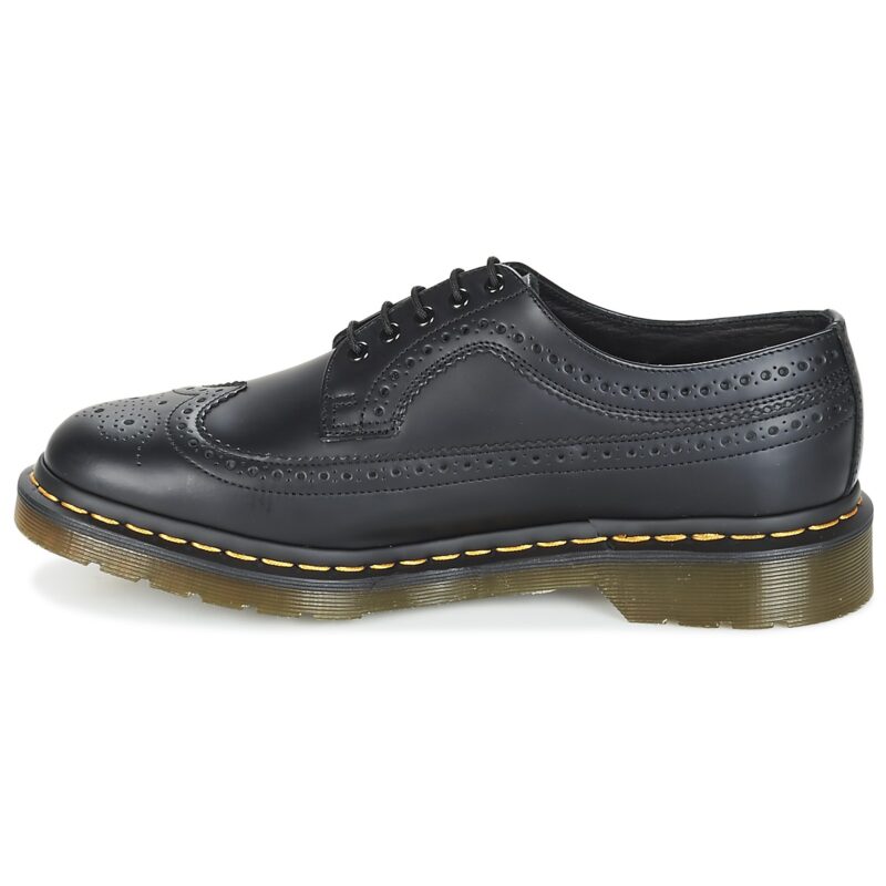 Dr. Martens 3989 BROGUE BLACK SMOOTH Nero Derby Donna - 4