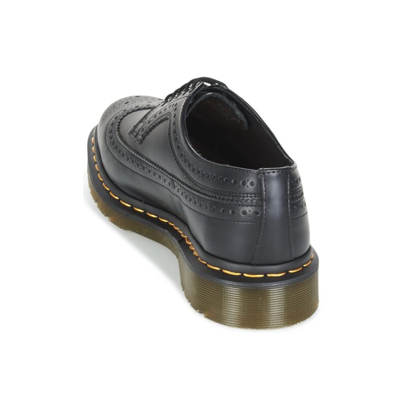 Dr. Martens 3989 BROGUE BLACK SMOOTH Nero Derby Donna - 5