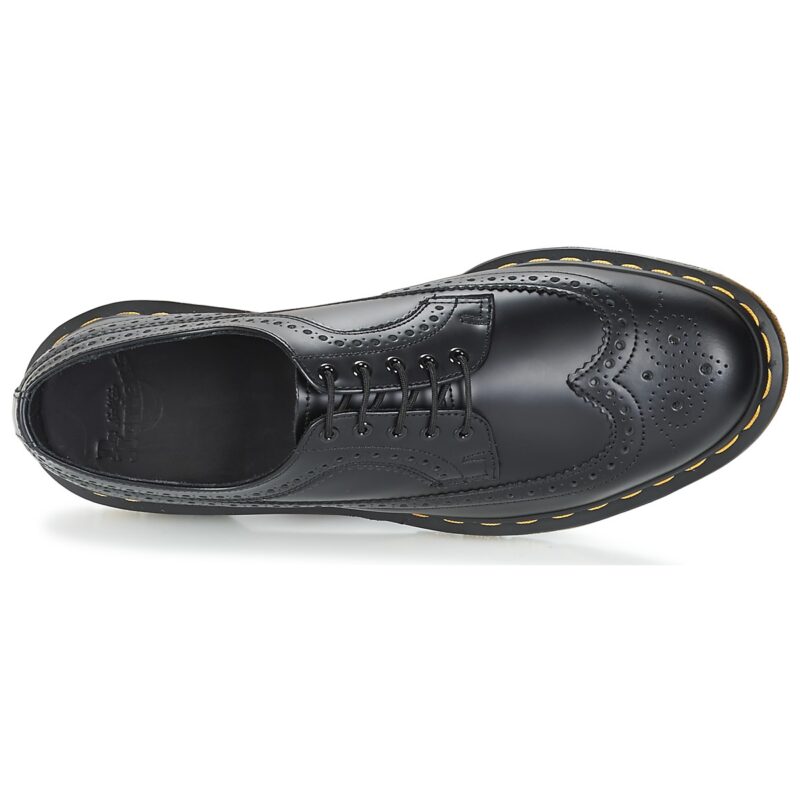 Dr. Martens 3989 BROGUE BLACK SMOOTH Nero Derby Donna - 6
