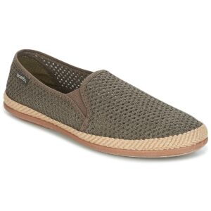 Bamba By Victoria  COPETE ELASTICO REJILLA TRENZA  Verde -  Espadrillas Uomo