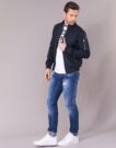 Giubbotto  Schott  KENNY  Blu -  Giubbotti Uomo - 3