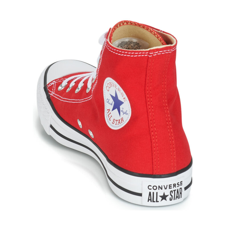 Converse CHUCK TAYLOR ALL STAR CORE HI Red High-Top Sneakers Women - 5