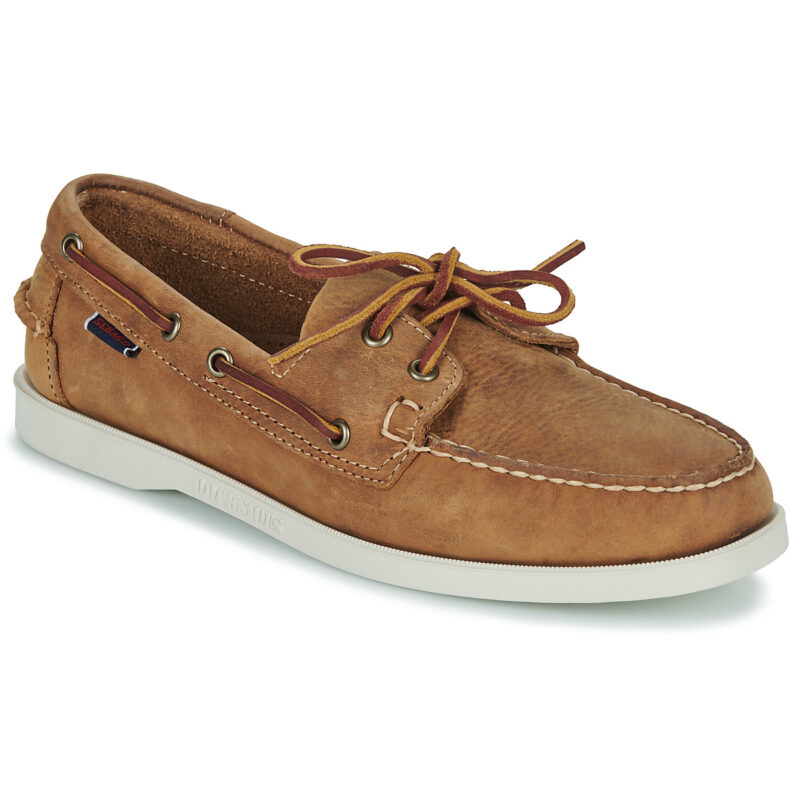 Sebago PORTLAND CRAZYH Braune Herren-Bootsschuhe - Gr&ouml;&szlig;e 1