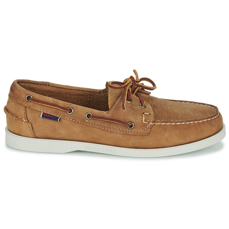 Sebago PORTLAND CRAZYH Braune Herren-Bootsschuhe - Gr&ouml;&szlig;e 2
