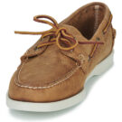 Sebago PORTLAND CRAZYH Braune Herren-Bootsschuhe - Gr&ouml;&szlig;e 3