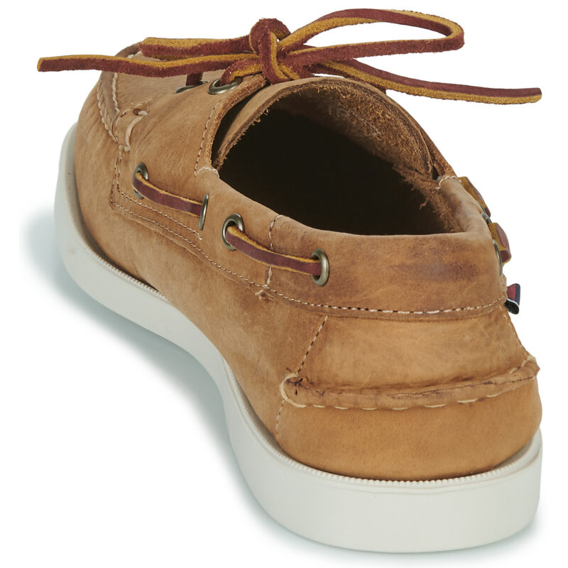 Sebago PORTLAND CRAZYH Braune Herren-Bootsschuhe - Gr&ouml;&szlig;e 5