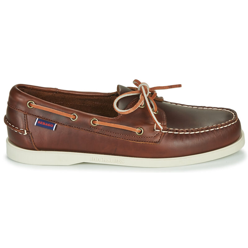 Sebago PORTLAND WAXED Marrone Scarpe da barca Uomo - 2
