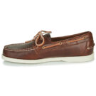 Sebago PORTLAND WAXED Marrone Scarpe da barca Uomo - 4
