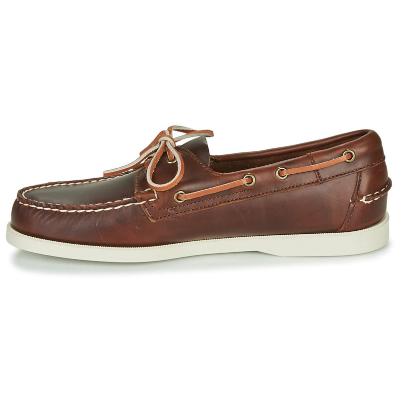 Sebago PORTLAND WAXED Marrone Scarpe da barca Uomo - 4