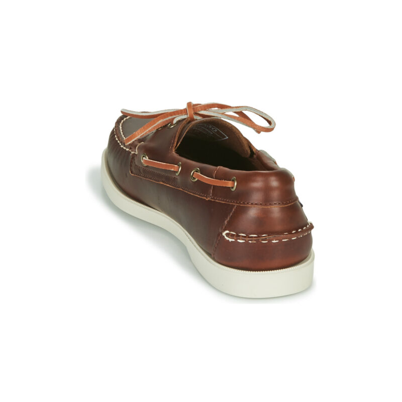 Sebago PORTLAND WAXED Marrone Scarpe da barca Uomo - 5
