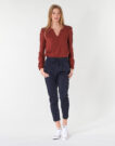 Pantalone Chino Only ONLPOPTRASH Blu Pantaloni Chino Donna - 2