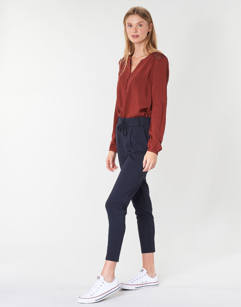 Pantalone Chino Only ONLPOPTRASH Blu Pantaloni Chino Donna - 3