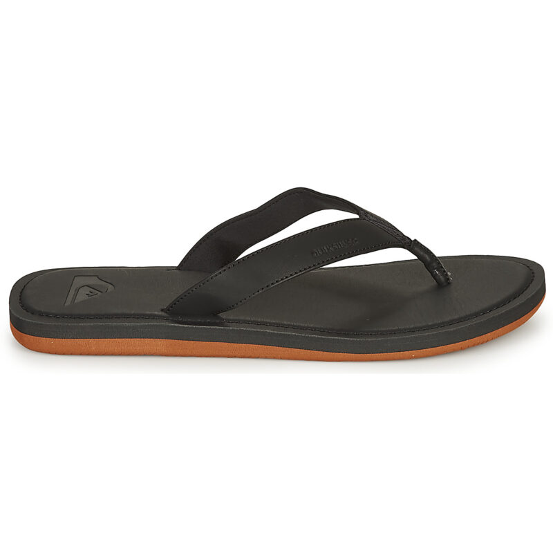 Quiksilver  MOLOKAI NUBUCK II  Nero -  Infradito Uomo - 2
