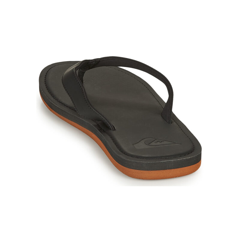 Quiksilver  MOLOKAI NUBUCK II  Nero -  Infradito Uomo - 5