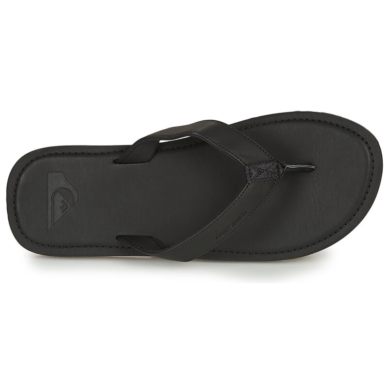 Quiksilver  MOLOKAI NUBUCK II  Nero -  Infradito Uomo - 6