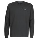 T-shirts a maniche lunghe Patagonia M'S L/S P-6 LOGO RESPONSIBILI-TEE Nero T-shirts a maniche lunghe Uomo - 1