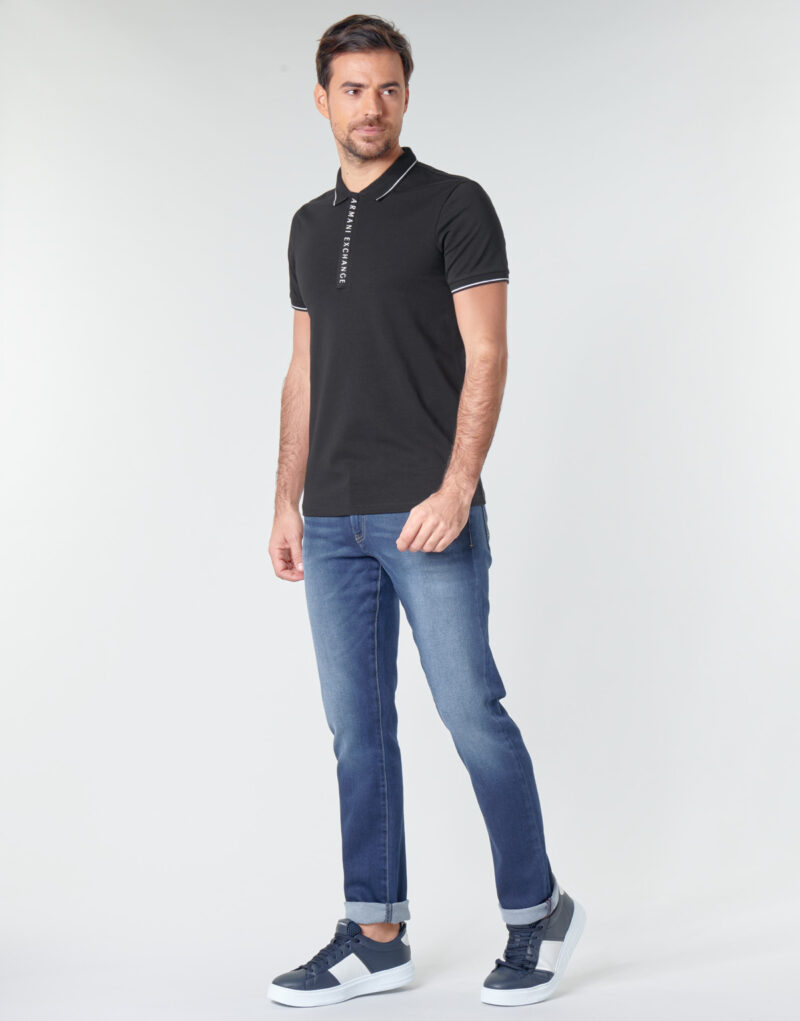 Polo  Armani Exchange  HANEMO  Nero -  Polo Uomo - 3