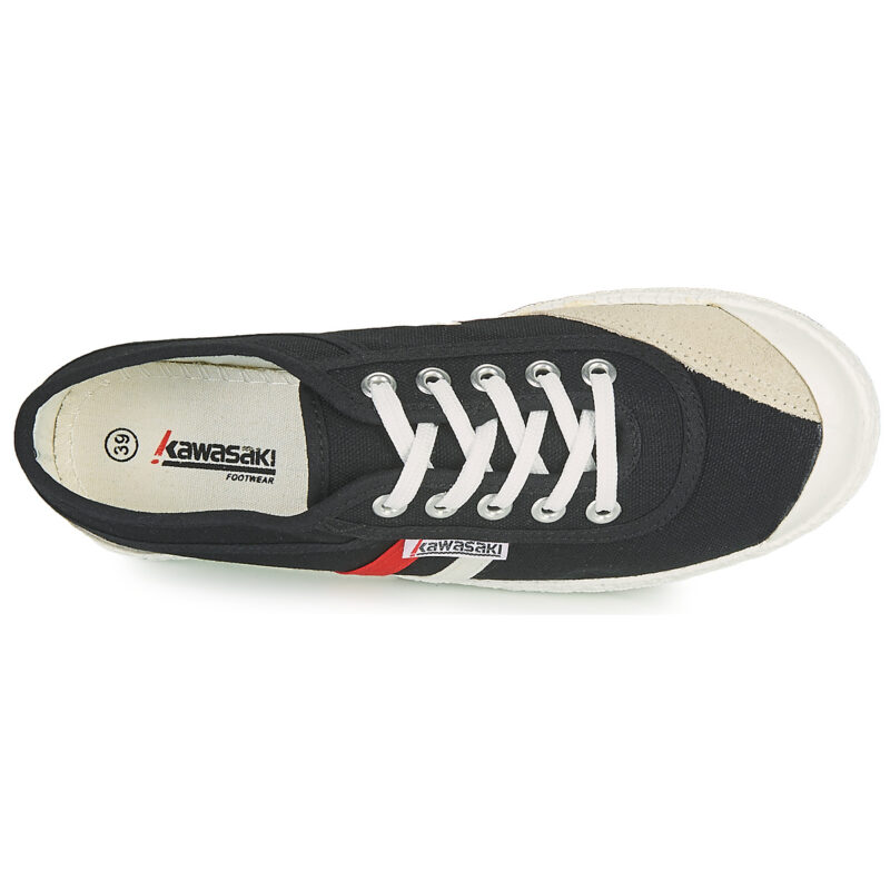 Kawasaki RETRO Black Women's Low Sneakers - 6