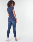 T-shirt Morgan DMAYA Blue Short Sleeve T-Shirt Women - 4