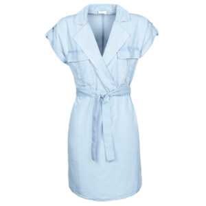 Abito corto  Noisy May  NMVERA  Blu -  Abiti corti Donna