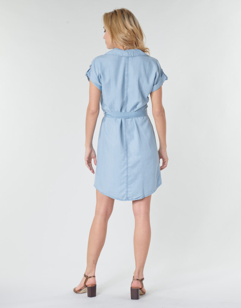 Abito corto  Noisy May  NMVERA  Blu -  Abiti corti Donna - 4