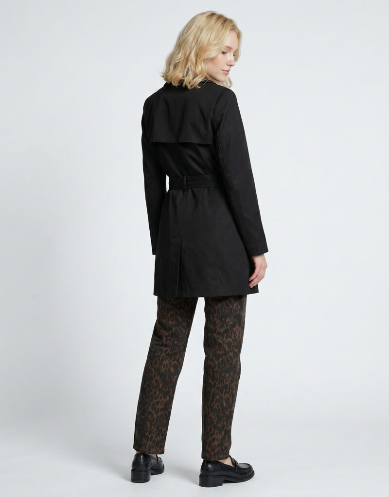 Trench Only ONLVALERIE Nero Trench Donna - 4