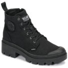 Palladium  PALLABASE TWILL  Nero -  Sneakers alte Donna - 1