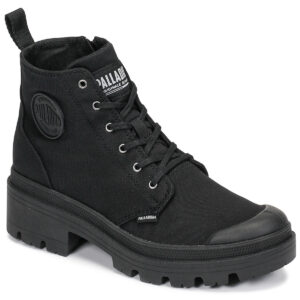 Palladium  PALLABASE TWILL  Nero -  Sneakers alte Donna