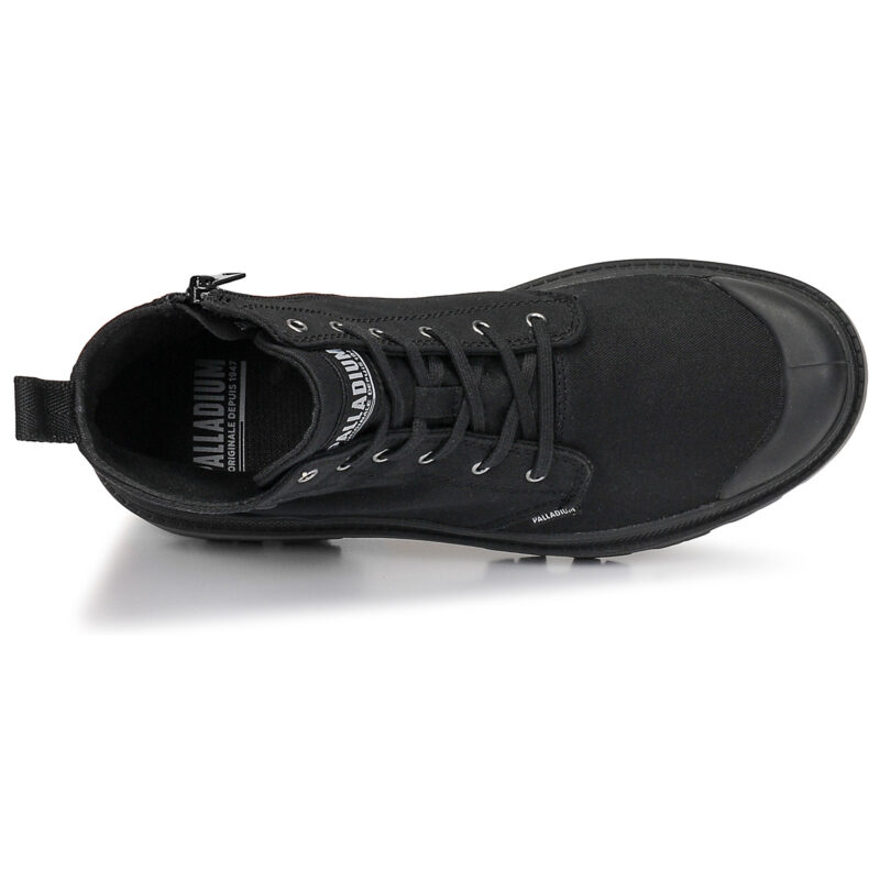 Palladium  PALLABASE TWILL  Nero -  Sneakers alte Donna - 6