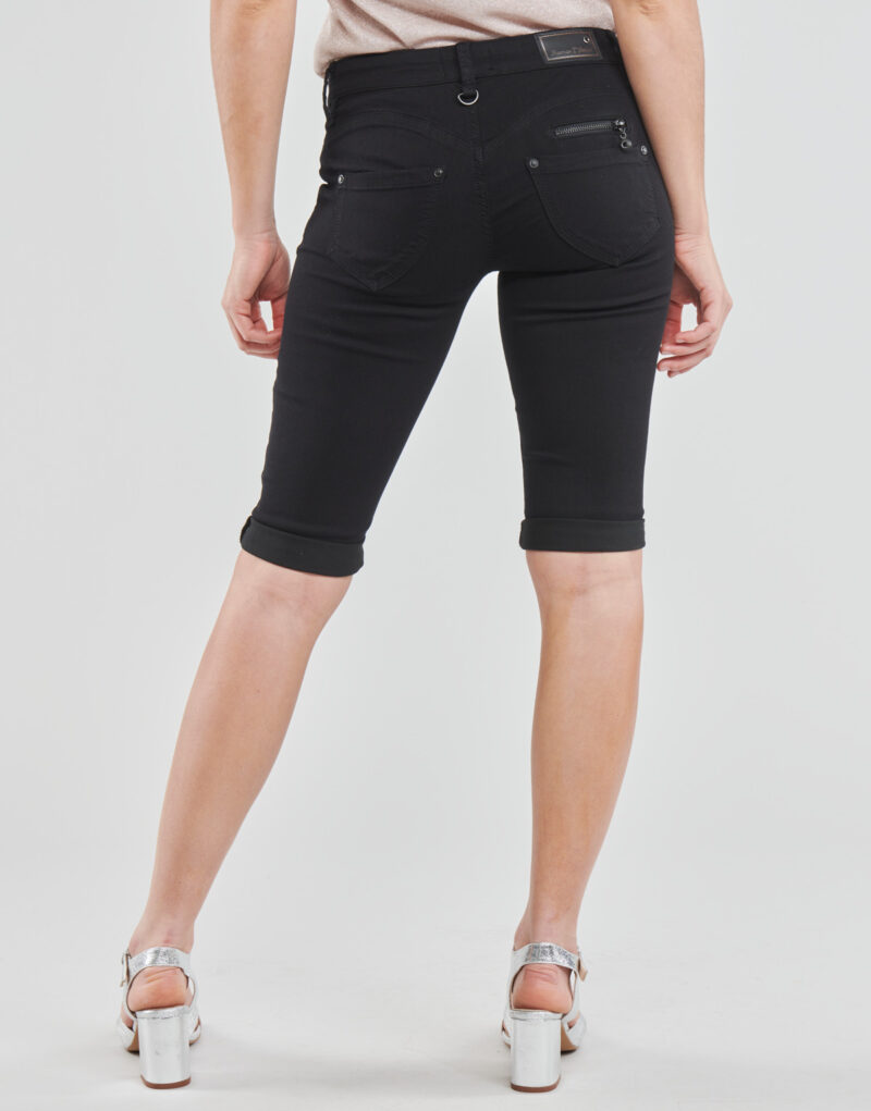 Shorts Freeman T.Porter BELIXA Nero Shorts Donna - 4