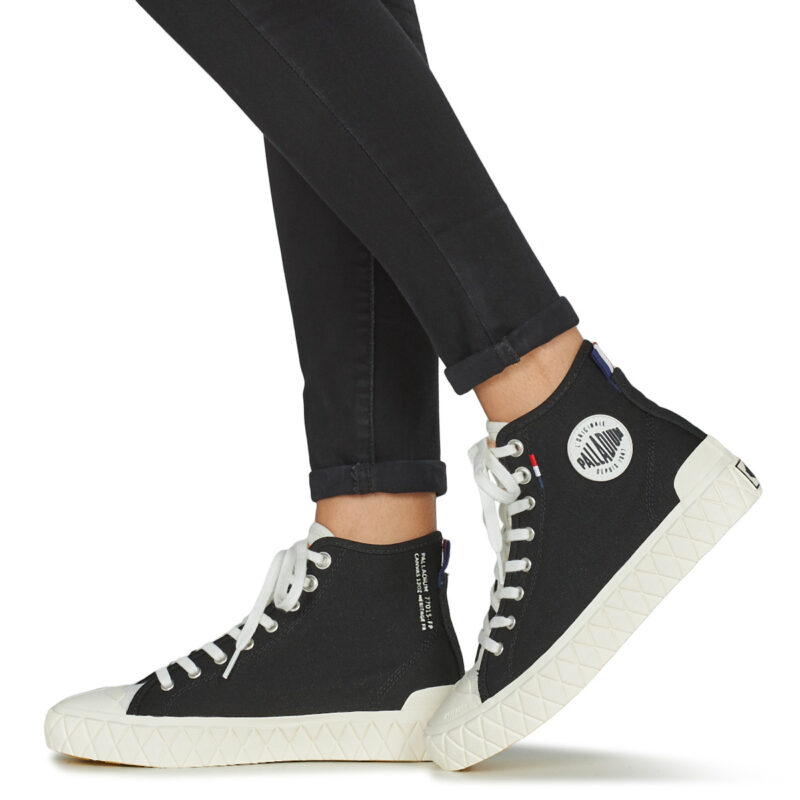 Palladium PALLA ACE CVS MID Black High-top Sneakers Men - 8
