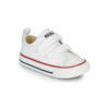 Converse CHUCK TAYLOR ALL STAR 2V FOUNDATION OX Bianco - Sneakers Bambino