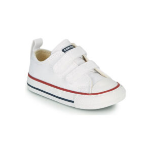 Converse CHUCK TAYLOR ALL STAR 2V FOUNDATION OX Bianco - Sneakers Bambino