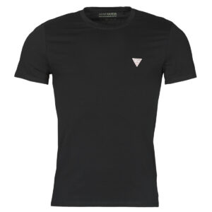 T-shirt  Guess  CN SS CORE TEE  Nero -  T-shirt maniche corte Uomo