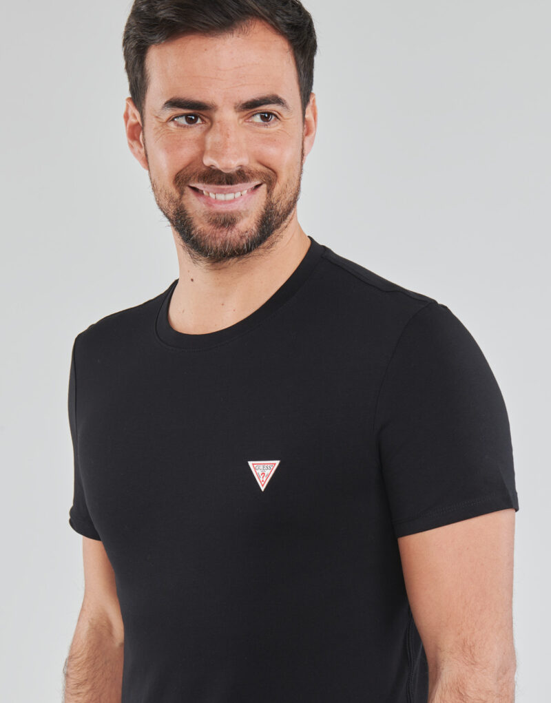 T-shirt Guess CN SS CORE TEE Nero T-shirt maniche corte Uomo - 5