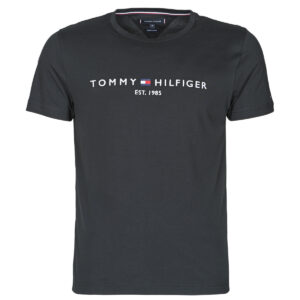 T-shirt  Tommy Hilfiger  CORE TOMMY LOGO  Nero -  T-shirt maniche corte Uomo