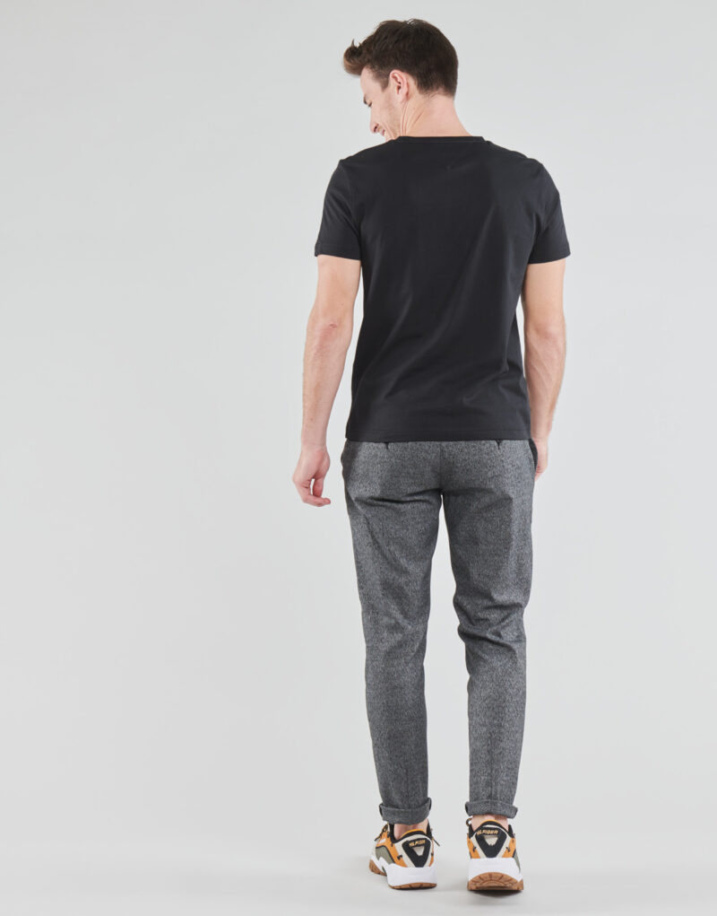 T-shirt Tommy Hilfiger CORE TOMMY LOGO Nero T-shirt maniche corte Uomo - 4