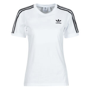 T-shirt  adidas  3 STRIPES TEE  Bianco -  T-shirt maniche corte Donna