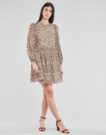 Abito corto Vila VISUNARA Beige Abiti corti Donna - 2