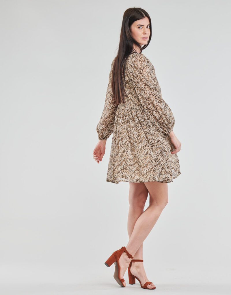Abito corto Vila VISUNARA Beige Abiti corti Donna - 4