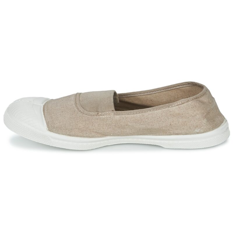 Bensimon TENNIS ELASTIQUE Beige Slip on Women - 4
