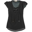 Camicetta  Moony Mood  IFADOU  Nero -  Camicette Donna - 1