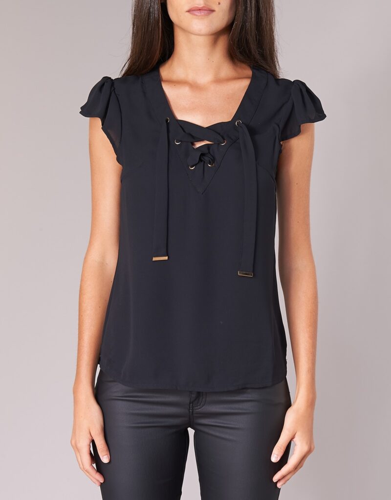 Camicetta  Moony Mood  IFADOU  Nero -  Camicette Donna - 4