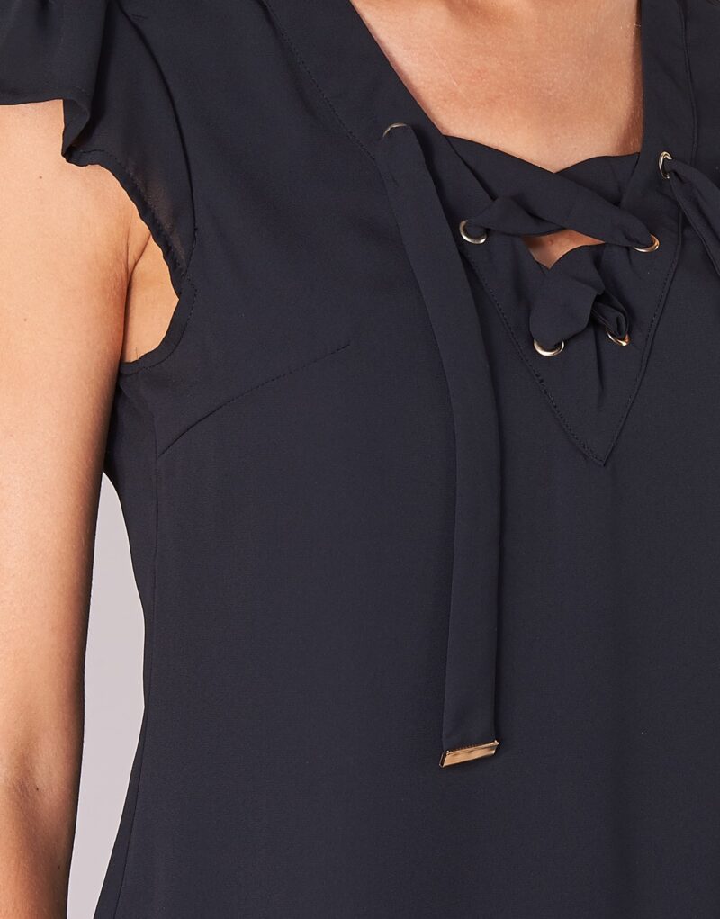 Camicetta  Moony Mood  IFADOU  Nero -  Camicette Donna - 6